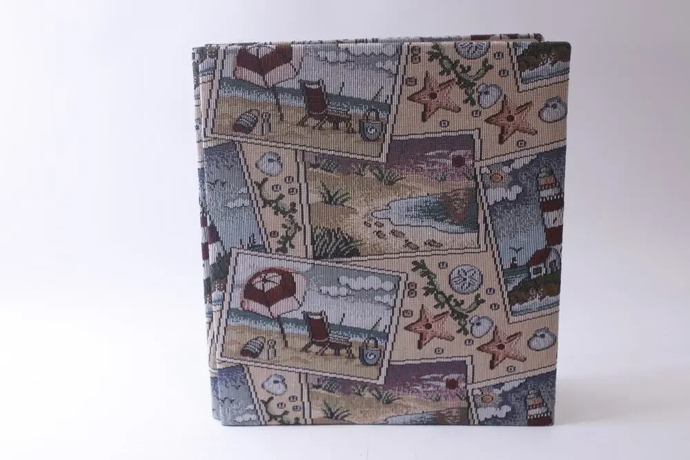 Seashore, Tapestry Cover, Binder, Office, School, Papers Storage ~ 250521-WH 281